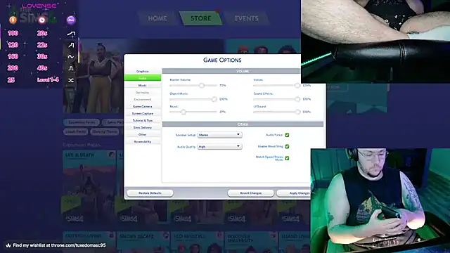 tuxedomasc 95 online show from 14, 3, 2025