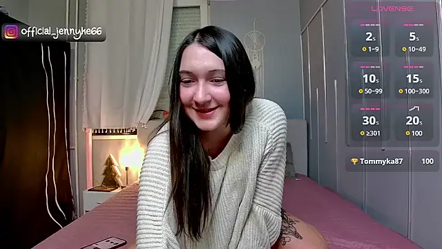 Snapshot of Jennyke66 chatting on 15, 12, 2024 Jennyke66 online show from 15, 12, 2024