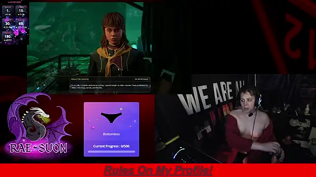 Snapshot of Rae-Suon chatting on 17, 12, 2025 Rae-Suon online show from 17, 12, 2025