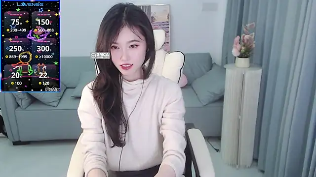 Snapshot of YiJin-a chatting on 10, 1, 2025 YiJin-a online show from 10, 1, 2025