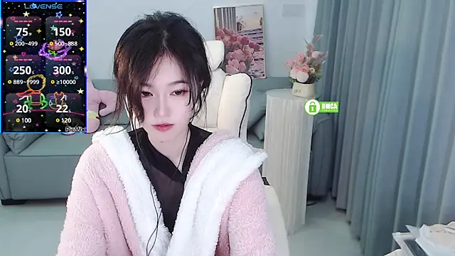 Snapshot of YiJin-a chatting on 20, 1, 2025 YiJin-a online show from 20, 1, 2025