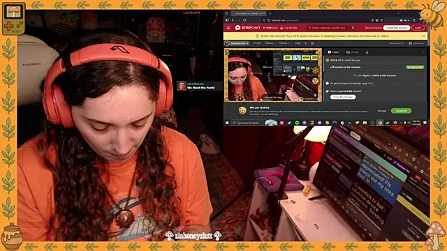 ziahoneyzlutt online show from 21, 11, 2025