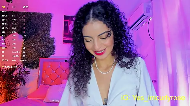 CurlyRose   online show from 12, 9, 2025