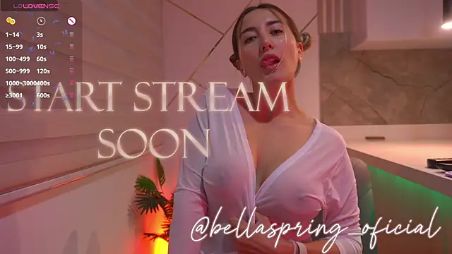 b3llaspringg online show from 1, 3, 2026