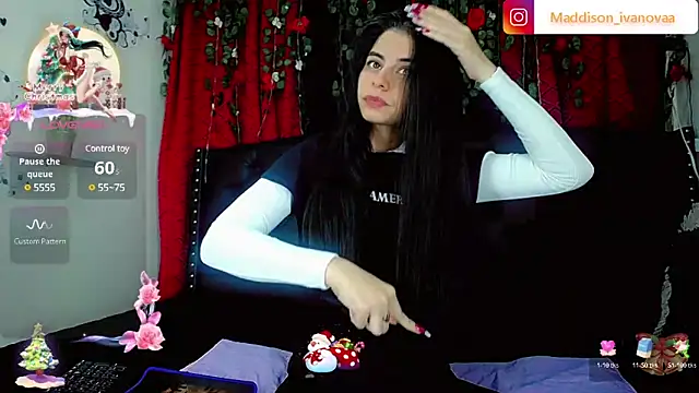 Madisson Ivanova online show from 31, 12, 2024