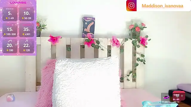 Madisson Ivanova online show from 28, 1, 2025