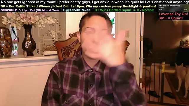 IsabelleRaven online show from 29, 10, 2025