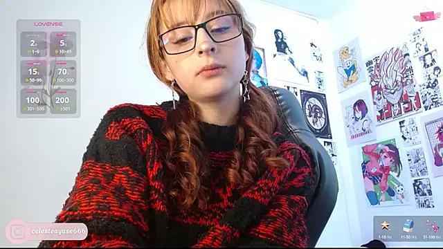 Snapshot of CelesteAyase chatting on 22, 10, 2025 CelesteAyase online show from 22, 10, 2025