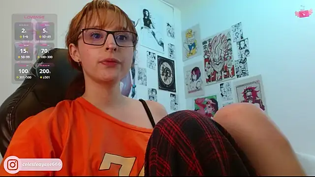 Snapshot of CelesteAyase chatting on 24, 10, 2025 CelesteAyase online show from 24, 10, 2025