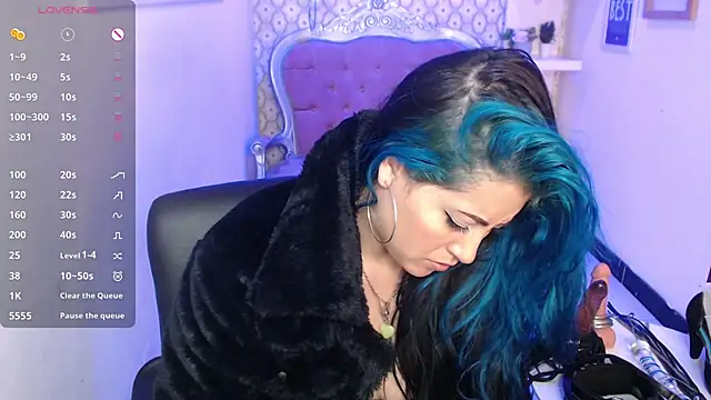 scarleth blue online show from 11, 2, 2025
