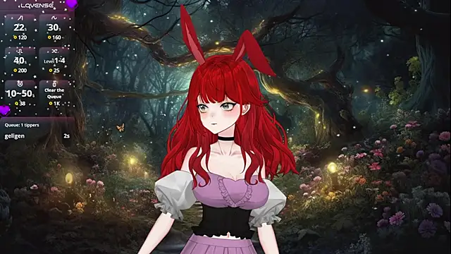 lonely-flower21 online show from 7, 12, 2024