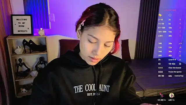 Fresita Rosita online show from 16, 10, 2025