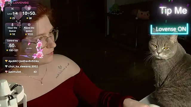 LesyaOxi online show from 12, 2, 2025