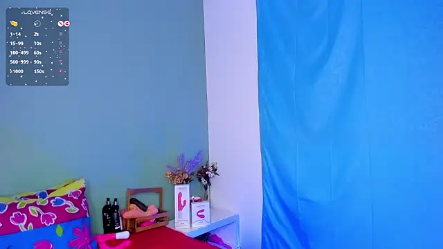 LovelyNickii online show from 1, 2, 2025