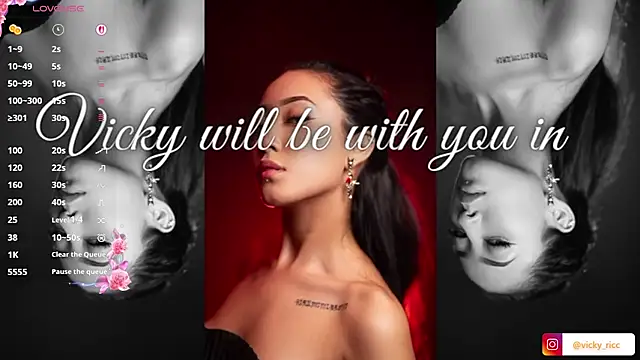 victoria ricci a online show from 15, 10, 2025