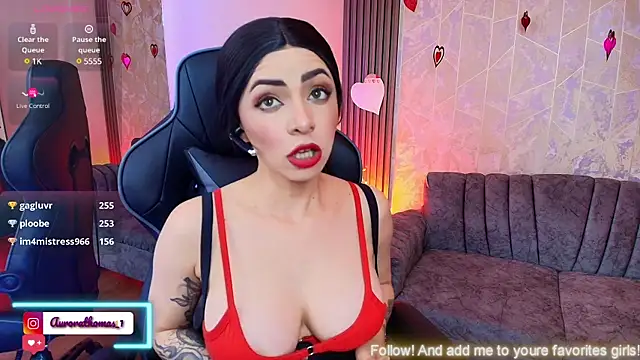 Aurora thomas  1 online show from 11, 2, 2025