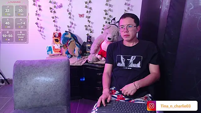 Snapshot of Tina_4_Charlie chatting on 8, 2, 2026 Tina 4 Charlie online show from 8, 2, 2026