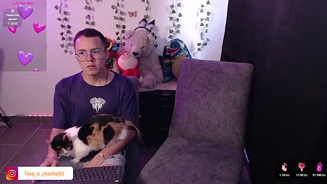 Snapshot of Tina_4_Charlie chatting on 7, 3, 2026 Tina 4 Charlie online show from 7, 3, 2026