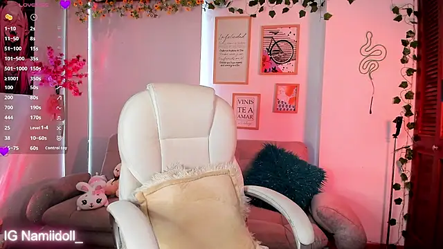 Snapshot of NamiDoll chatting on 14, 3, 2026 NamiDoll online show from 14, 3, 2026