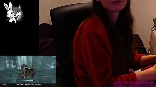 Snapshot of BadBunnyXWolfyLive chatting on 14, 10, 2025 BadBunnyXWolfyLive online show from 14, 10, 2025