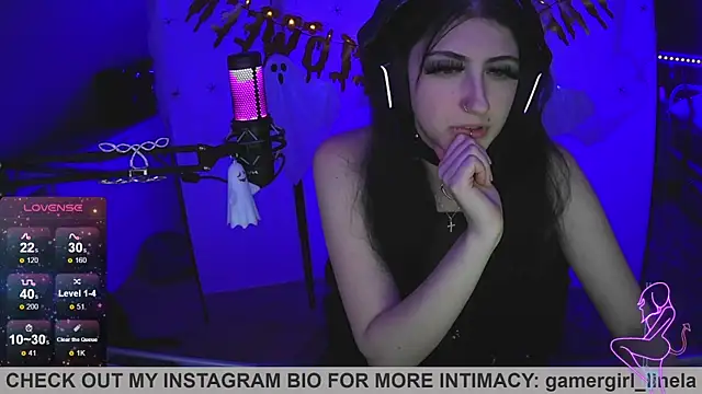 Gamergirl-Linela online show from 28, 10, 2025