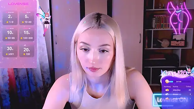beauty blonde online show from 5, 3, 2025
