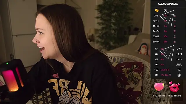 Snapshot of alexa_feels_ chatting on 11, 10, 2025 alexa feels online show from 11, 10, 2025