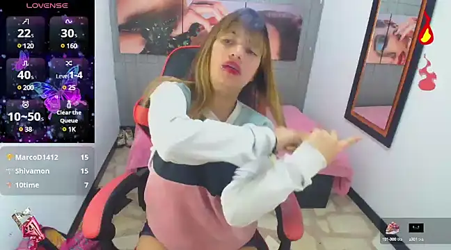 Snapshot of Rihana_Milan chatting on 1, 3, 2025 Rihana Milan online show from 1, 3, 2025