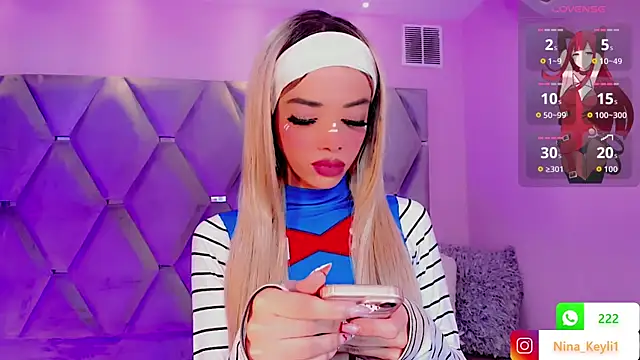 Nina Keyli online show from 8, 10, 2025