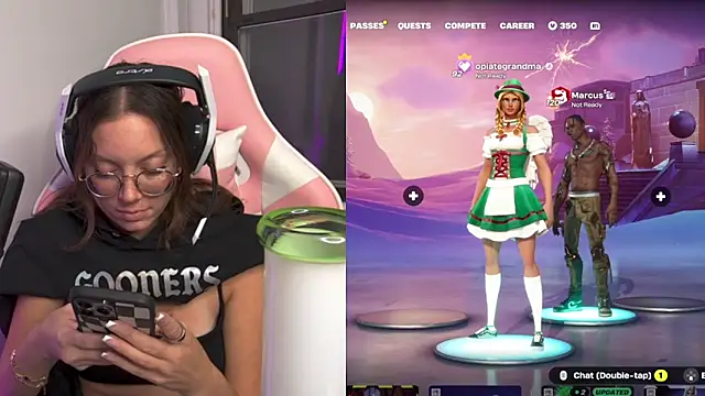 Snapshot of SpaceCowWhore chatting on 10, 10, 2025 SpaceCowWhore online show from 10, 10, 2025