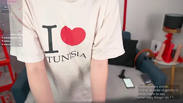 Olivia WestSun online show from 14, 2, 2026