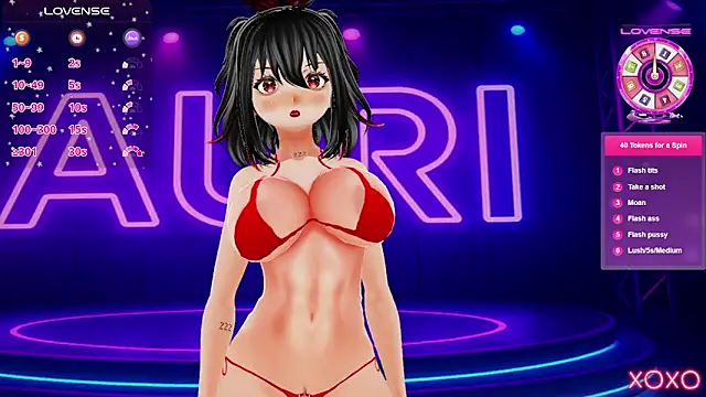 Auri Hikaru online show from 2, 10, 2025