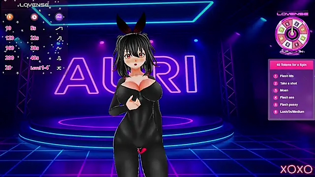 Auri Hikaru online show from 23, 10, 2025