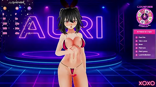 Auri Hikaru online show from 14, 1, 2026
