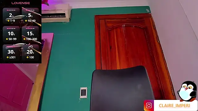 Snapshot of CLAIRE_EMPIRE chatting on 5, 11, 2025 CLAIRE EMPIRE online show from 5, 11, 2025