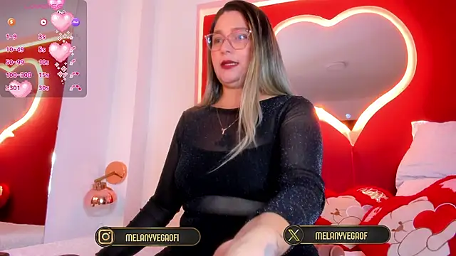 MelanyVegas online show from 11, 1, 2026