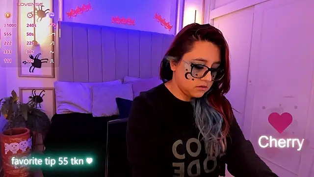 Cherry blush  online show from 13, 10, 2025