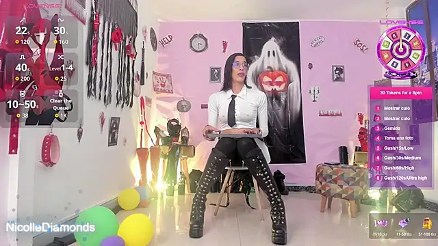 NicolleDiamonds cg online show from 27, 10, 2025