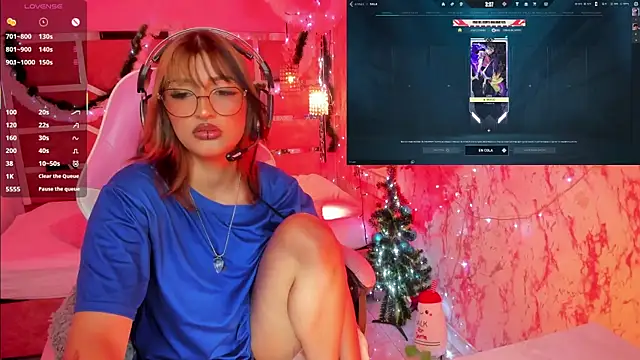 Snapshot of AriaNova_ chatting on 22, 12, 2025 AriaNova online show from 22, 12, 2025