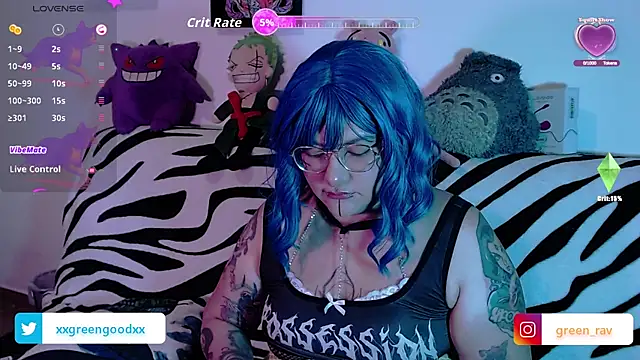 Snapshot of XxGreenGoodxX chatting on 4, 10, 2025 XxGreenGoodxX online show from 4, 10, 2025