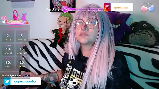 Snapshot of XxGreenGoodxX chatting on 15, 11, 2025 XxGreenGoodxX online show from 15, 11, 2025