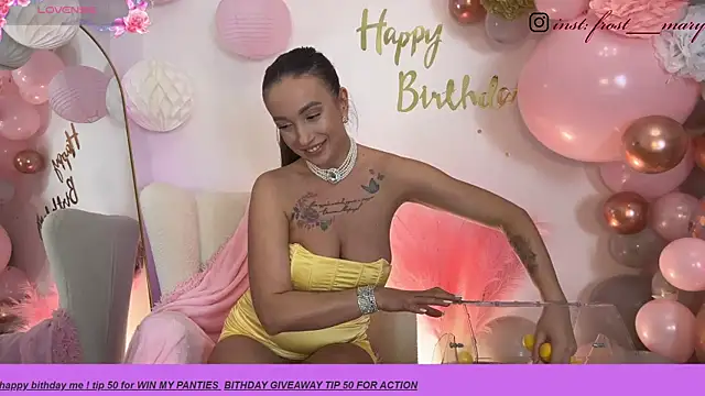 MeryFrost online show from 2, 10, 2025