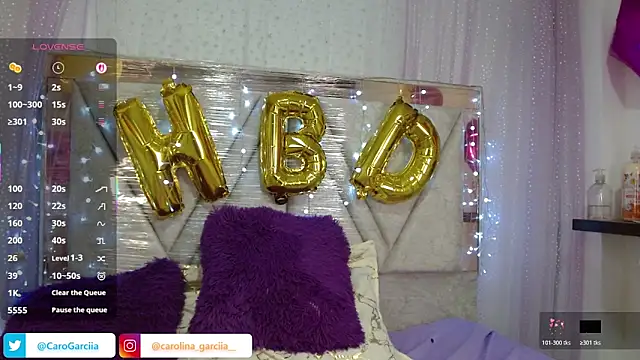 Carolinagarcia12345 online show from 16, 11, 2025