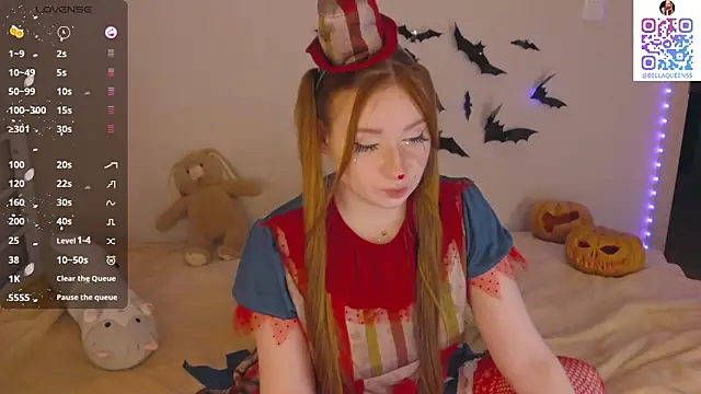 BellaQueenss online show from 31, 10, 2025