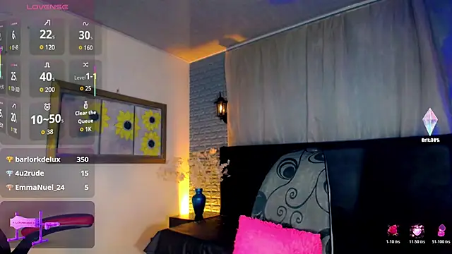 Juliette Miel online show from 14, 11, 2025