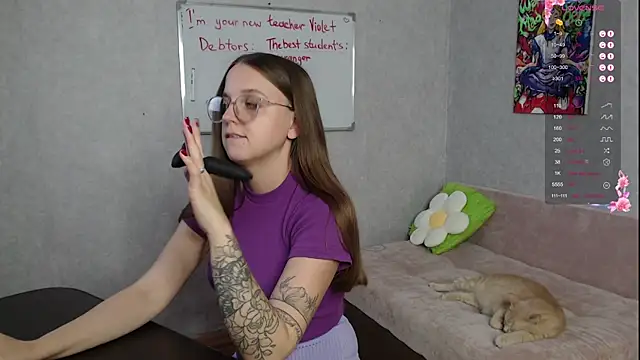 Violetwin online show from 9, 10, 2025