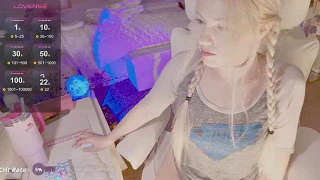 Snapshot of Talulaa chatting on 10, 1, 2026 Talulaa online show from 10, 1, 2026