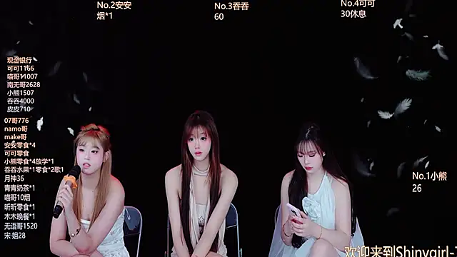 Shinygirls 777 online show from 19, 11, 2025