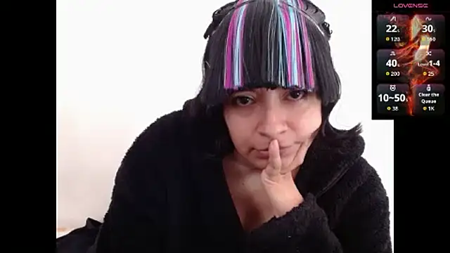 Acelinrose online show from 13, 10, 2025