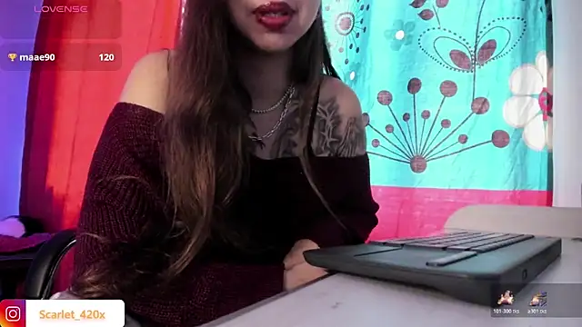 Scarlett  Cooper   online show from 8, 3, 2026